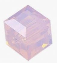 Cubes 5601 Rose Water Opal 4mm x6 Cristal Swarovski