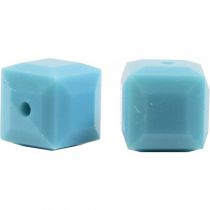 Cubes 5601 Turquoise 4mm x6 Cristal Swarovski