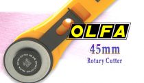 Cutter rotatif RTY-2/G - Ø 45mm Olfa pour textiles, tissus, bäches et vinyles.