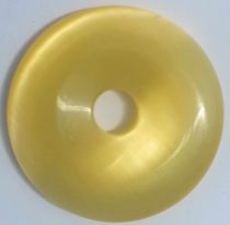 Donut Oeil de chat jaune 25 mm x1