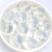 Facettes 14mm Crystal x2, transparent