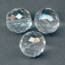 Facettes 14mm Crystal x2, transparent