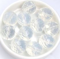 Facettes 14mm Crystal x2, transparent