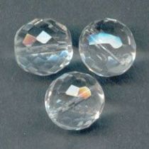 Facettes 14mm Crystal x2, transparent