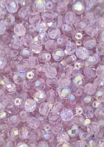 Facettes 3 mm Lilas clair AB x50