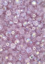 Facettes 3 mm Lilas clair AB x50