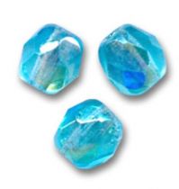 Facettes 4 mm Aquamarine AB x500