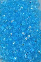 Facettes 4 mm Aquamarine AB x500