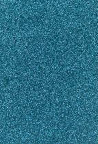 Feuille de mousse bleu clair pailleté 30x20cm