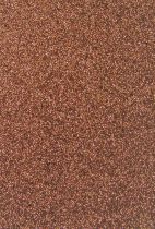 Feuille de mousse marron pailleté 30x20cm