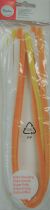 Fil chenille jaune et blanc  9mm -50 cm x10 