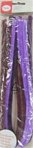 Fil chenille parme / prune  9mm -50 cm x10 