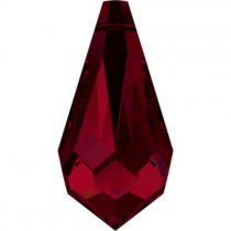 Gouttes 6000 Siam 11x5.5 mm x 2 Cristal Swarovski