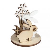 Kit lapins bois  poser - embellissements rayher
