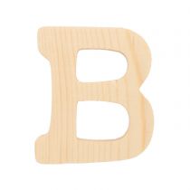 Lettre B - 8 Cm - Bois