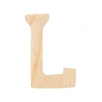 Lettre L - 8 Cm - Bois