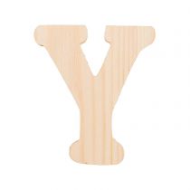 Lettre Y - 8 Cm - Bois