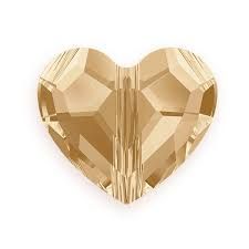 Love Bead 5741 8 mm Crystal golden shadow x1