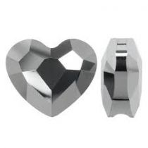 Love Bead 5741 8 mm Crystal silver night 2x X1