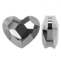 Love Bead 5741 8 mm Crystal silver night 2x X1