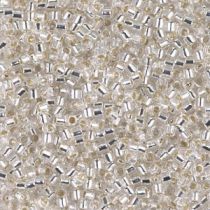 Miyuki Delica 11/0 DB0041 - Crystal Silver Lined x5g