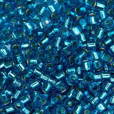 Miyuki Delica 11/0 DB0149 - Silver Lined Capri Blue x5g