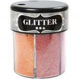 Paillettes - 6 Couleurs vives assorties - 6x13gr