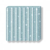Pâte Fimo Effect 57g Argent Pailleté n°812