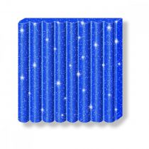 Pâte Fimo Effect 57g Bleu Pailleté n°302