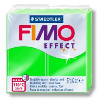 Pâte Fimo Effect 57g Néon Verte n°501