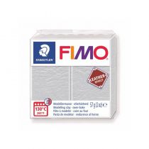 Pte Fimo Effect Cuir Gris Pigeon n809