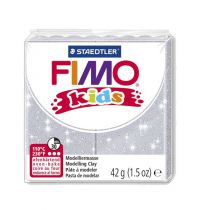 Pte Fimo Kids 42g Gris Paillet n812