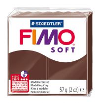 Pâte Fimo Soft 57g Chocolat n°75