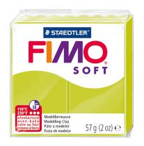 Pâte Fimo Soft 57g Citron Vert n°52
