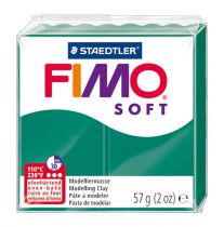 Pâte Fimo Soft 57g Emeraude n°56