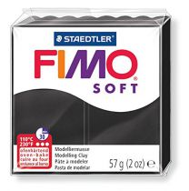 Pte Fimo Soft 57g Noir n9