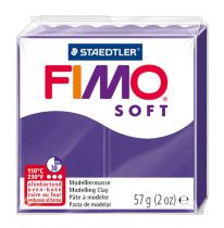 Pâte Fimo Soft 57g Prune n°63