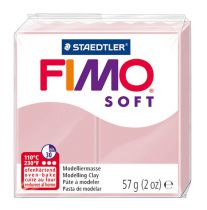 Pâte Fimo Soft 57g Rose Tendre n°21