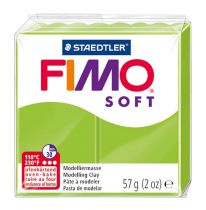 Pâte Fimo Soft 57g Vert Pomme n°50