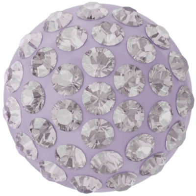 Pav� Cabochon 8mm Light Amethyst Swarovski 