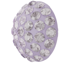 Pavé Cabochon 8mm Light Amethyst Swarovski 