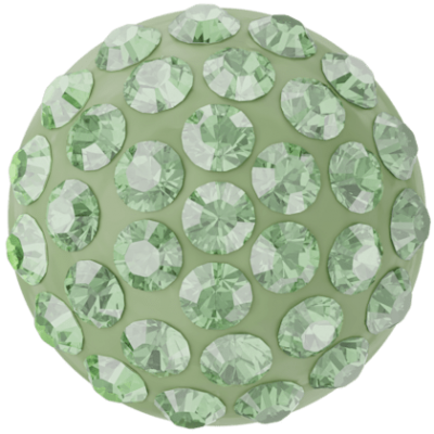 Pav� Cabochon 8mm P�ridot Swarovski 