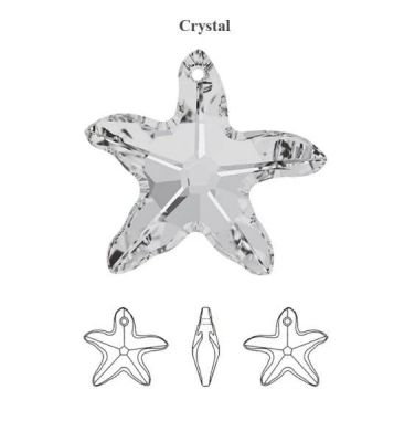 Pendentif 6721 �toile de mer 16mm Cristal Swarovski