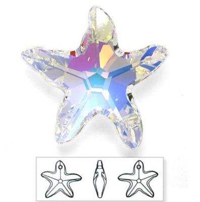 Pendentif 6723 �toile de mer 28mm Cristal AB Swarovski