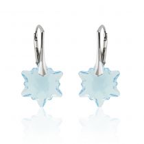 Pendentif 6748 Fleur 18mm Aquamarine Swarovski x1