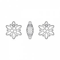 Pendentif 6748 Fleur 18mm Aquamarine Swarovski x1