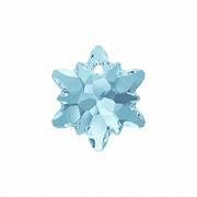 Pendentif 6748 Fleur 18mm Aquamarine Swarovski x1