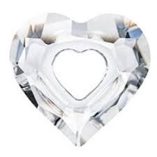 Pendentif Coeur 6262-17mm Crystal x1 Swarovski