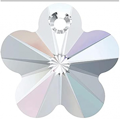 Pendentif Fleur 6744-12mm Crystal AB x1 Cristal Swarovski