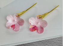 Pendentif Fleur 6744-12mm Fuchsia x1 Cristal Swarovski